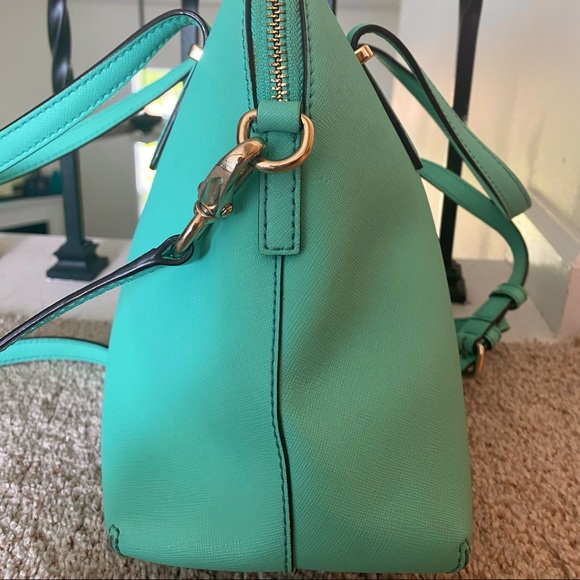 kate spade cedar street maise leather crossbody purse satchel robins egg blue - Picture 4 of 6
